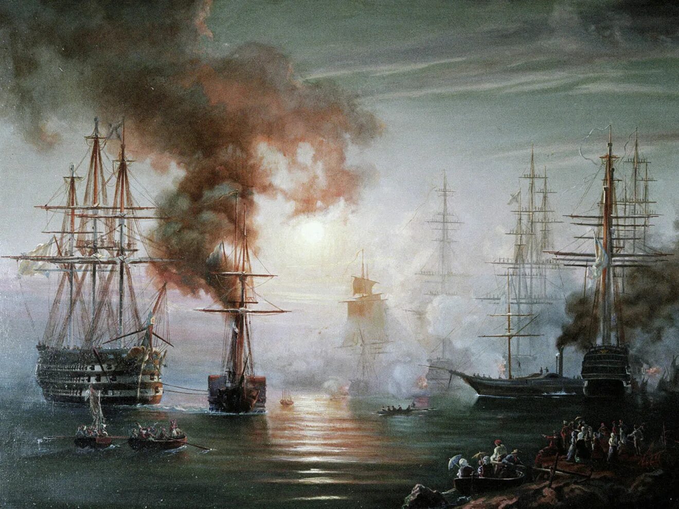 Крупнейшее парусное сражение. Нахимов 1853 синопское сражение. синопское сражение 1853 года айвазовский. синопский бой 1853.