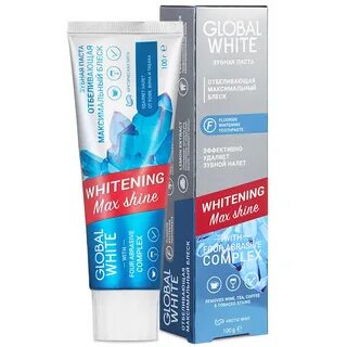 Global white отбеливающая паста