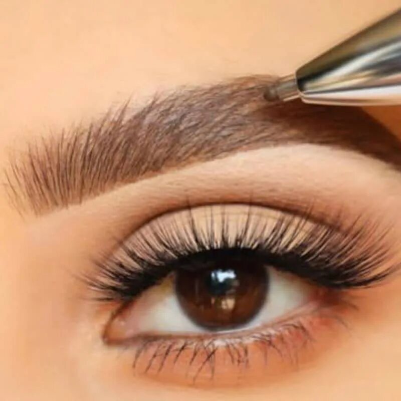 Контур бровей. Kontur карандаш для бровей. Eyebrow Contouring. Контуринг карандашом для бровей.