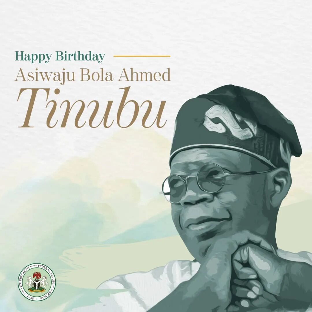 Tinubu birthday. Бола Ахмед.