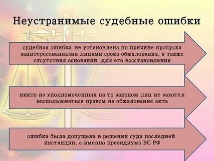 Судебная ошибка то. Судебная ошибка то