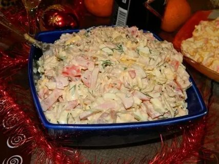 Приготовление простых салатов на день