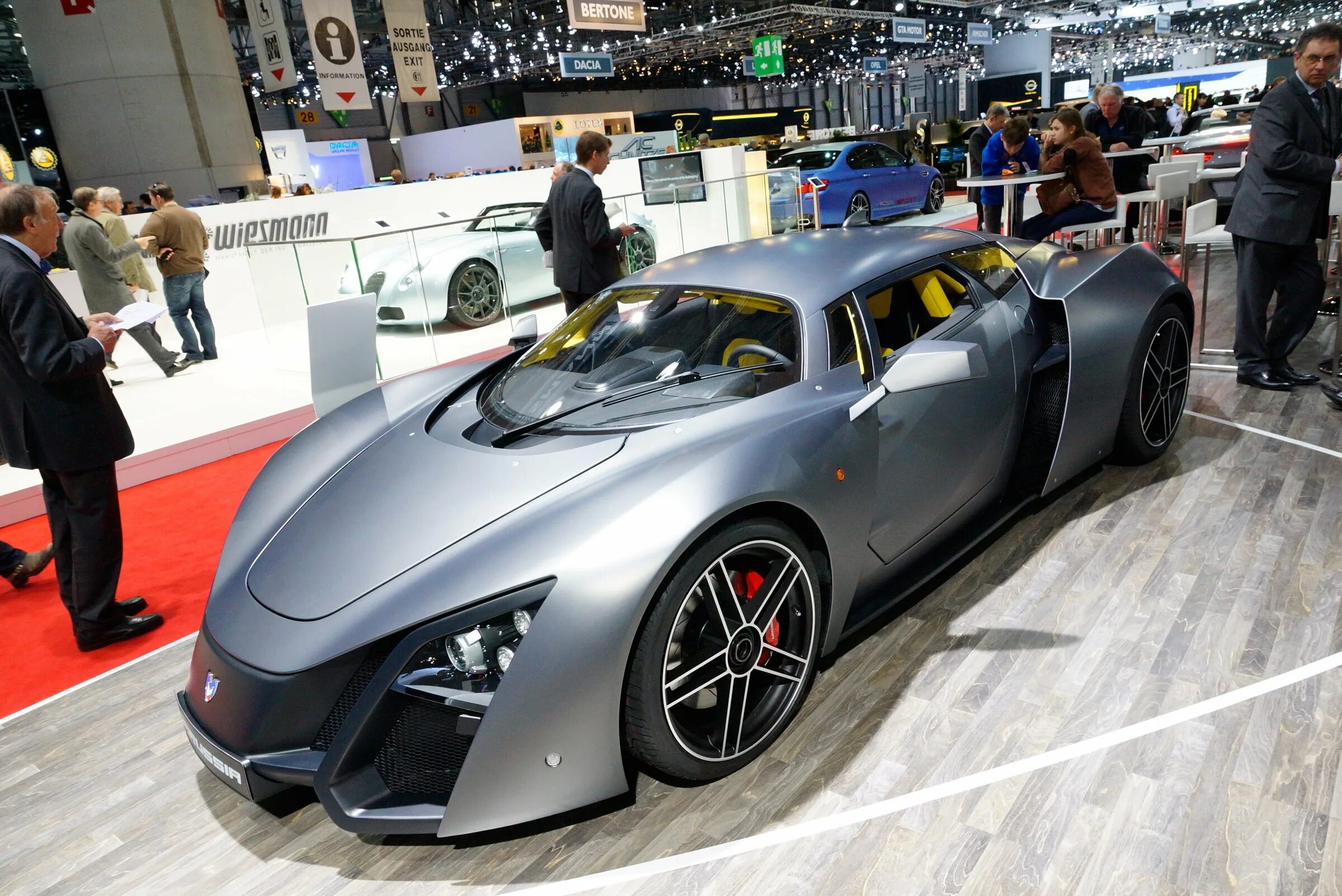 Новая машина рф. Спорткар Marussia b2.