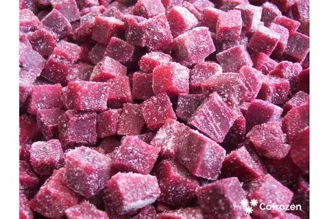 Тертая замороженная свекла