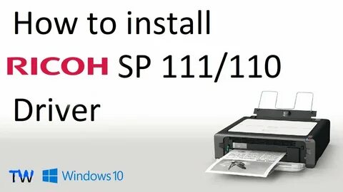 Драйвер для принтера ricoh