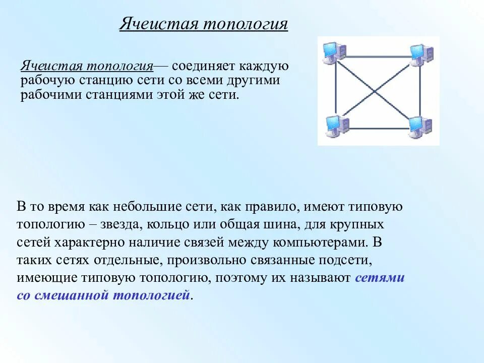 Сеть задачи. Ячеистая топология сети. задачи топология сетей. сетевая топология презентация. задания про топологию сетей.