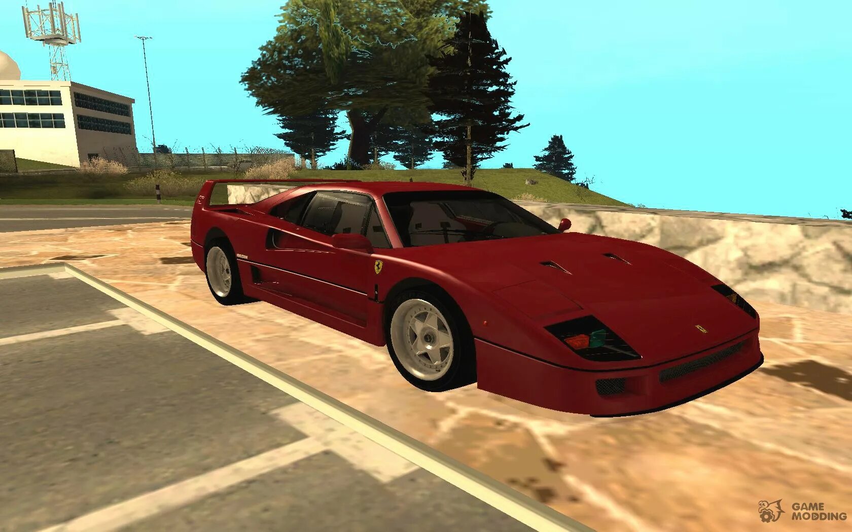 Гта сан андреас установка машин. Ferrari f40 GTA. Ferrari f40 GTA sa. Ferrari f40 GTA 5. ГТА Сан андреас ZR-350.