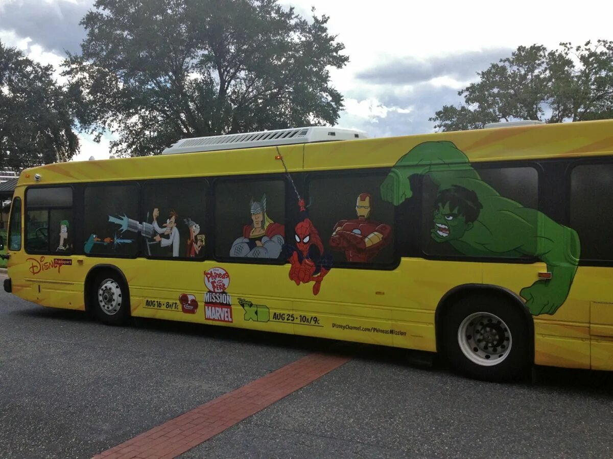 Here come the bus