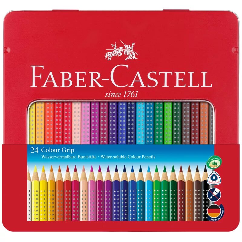 Faber castell акварельные. Карандаши Фабер Кастелл. Карандаши Фабер Кастелл 24. Фабер Кастелл арт грип карандаши. Карандаши Акварельные Faber-Castell, 24цв.