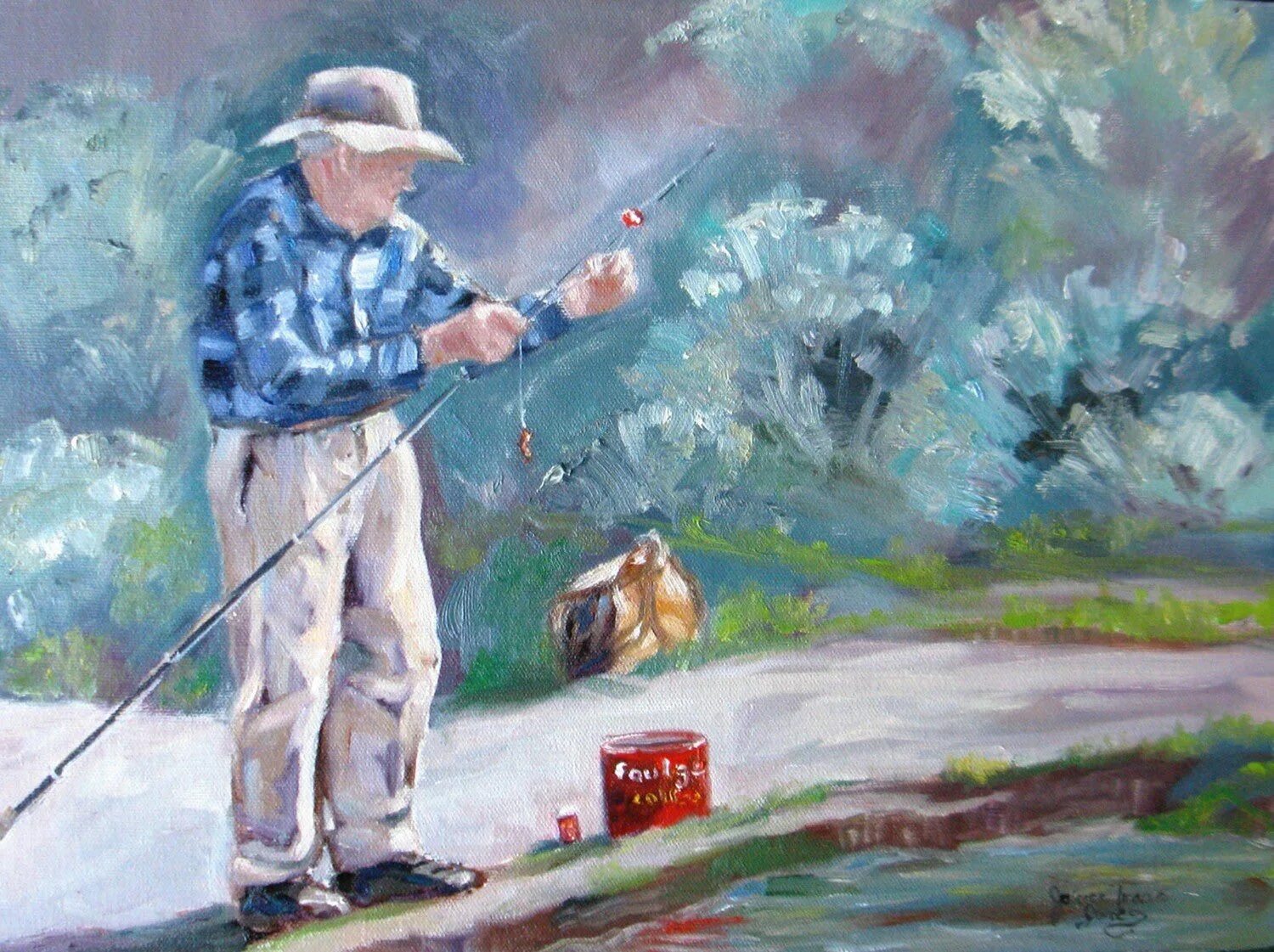 Рыбак живопись. Тематическая картина. Рыбалка рисунок. Старик Рыбак. Дедушка ловит рыбу