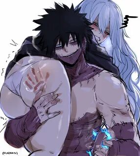 shigaraki tomura and dabi (boku no hero academia) drawn by kurenaiz(kuayren...