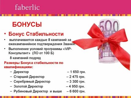 Получен бонус в размере