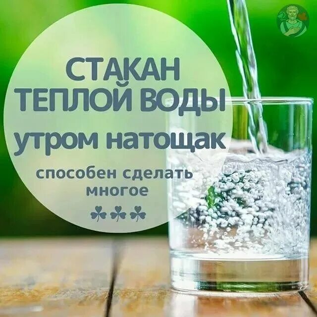 Горячая вода на тощак утром. Пить тёплую воду натощак.