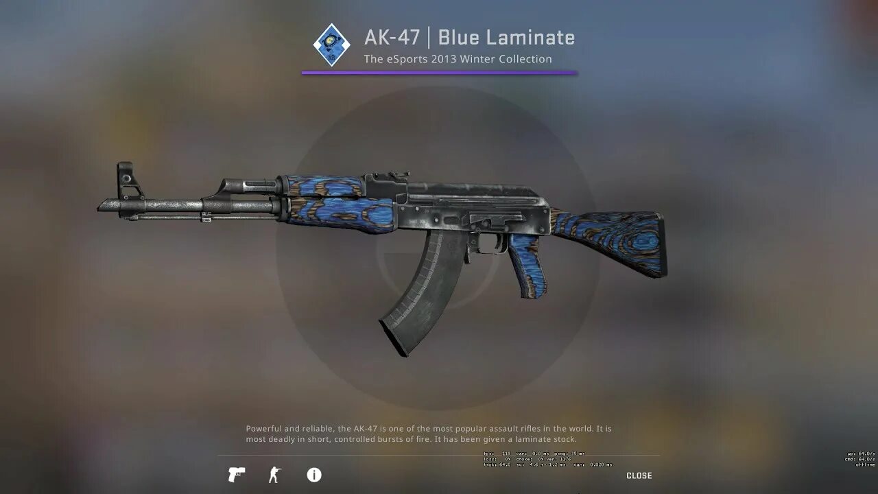 Ak 47 factory new. АК 47 Blue Laminate. Синий ламинат АК 47. Zeused AK-47 Blue Laminate. AK-47 | Blue Laminate (Factory New).