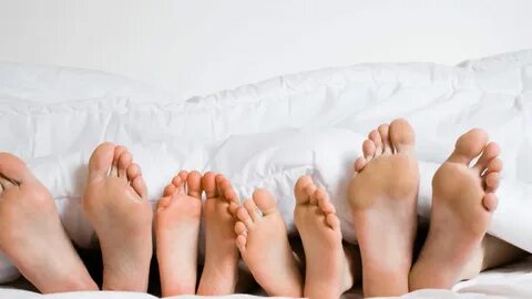 Feet together