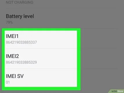 Выключить imei