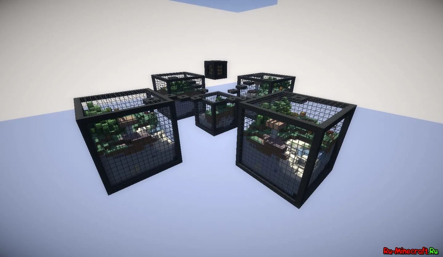 Minecraft Cube Map.