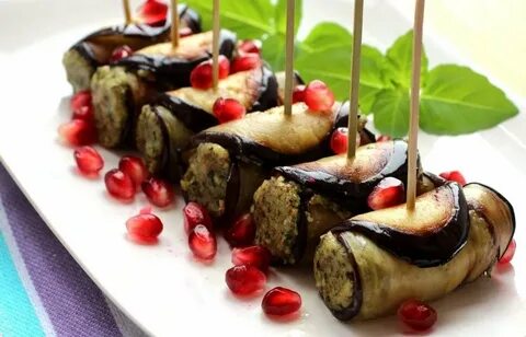 Рецепт закуски из баклажан по грузински