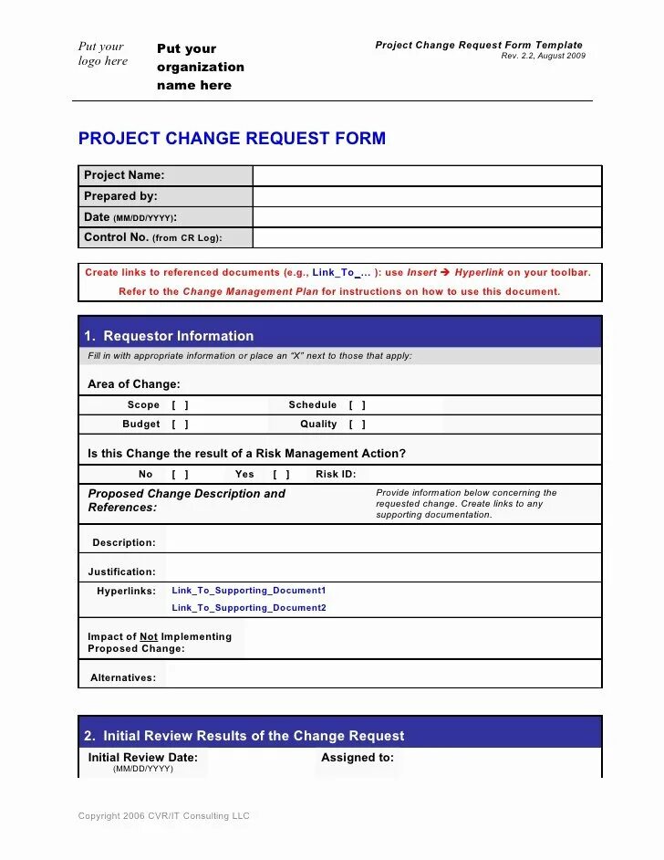 Change template. Change request. project request. форма для request for change. change request template.