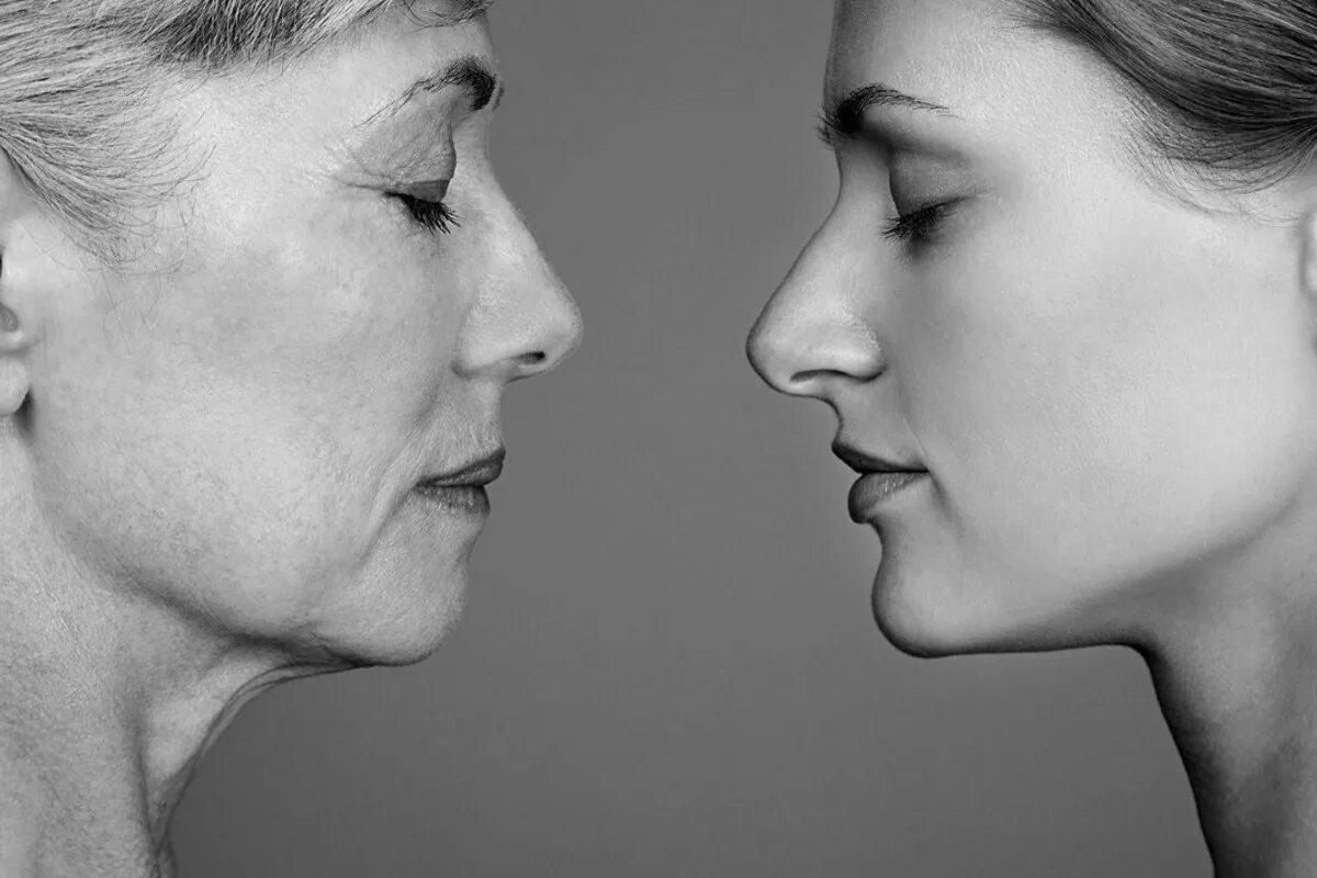 Борьба со старостью. Возрастные изменения лица. Возрастные изменения кожи лица. Человек стареет. Борьба со старостью.