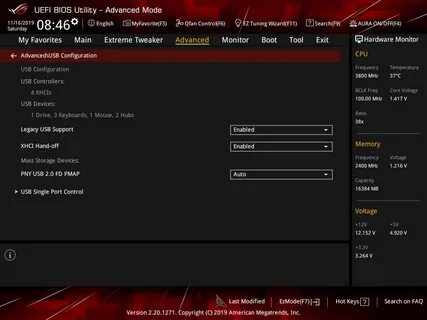 Bios asus rog strix