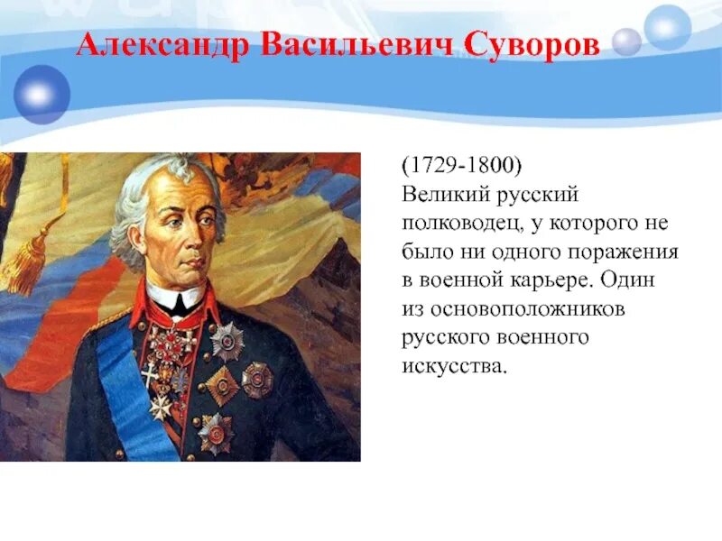 Рисунок исторической личности нашей страны. Александер Васильевич Суворов Великий русский.