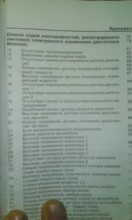 Коды ошибок опель