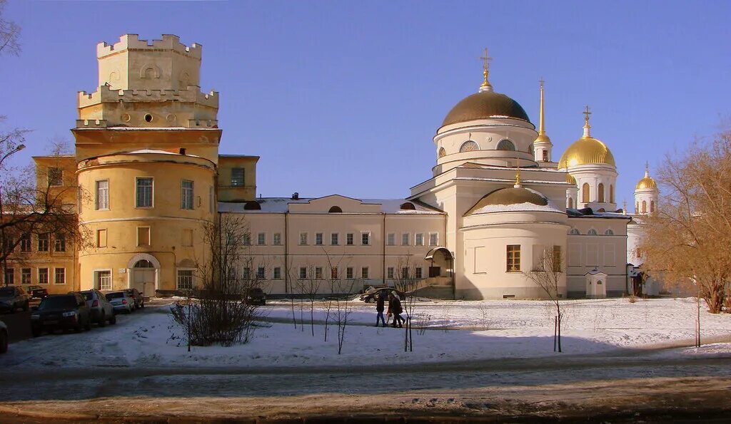 Екатеринбург Александро-Невскому собору Ново-Тихвинского монастыря..