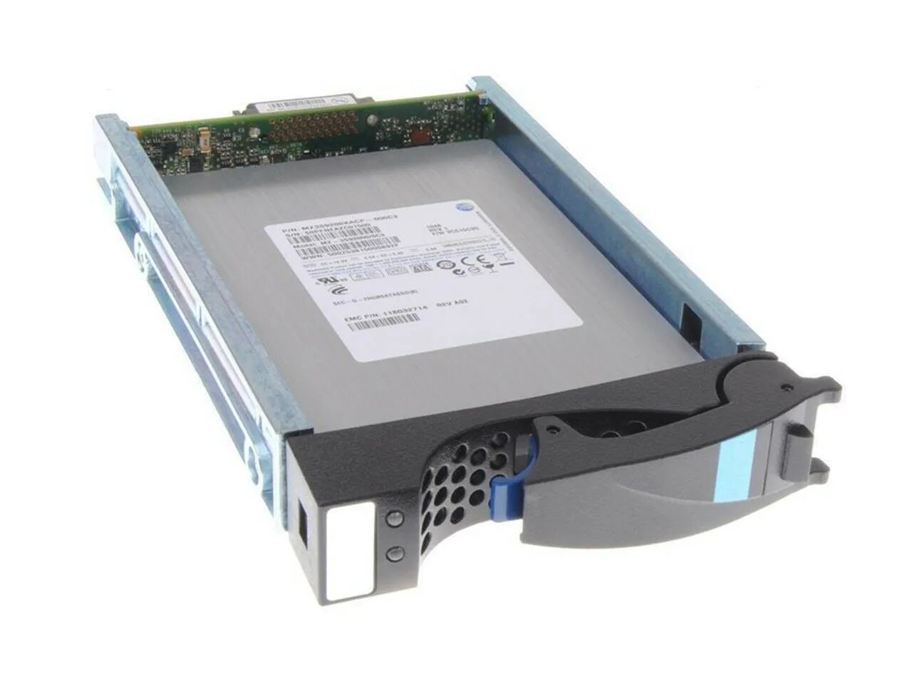 Диск для сервера. 3,5 sas ssd. ssd 200 gb. emc 6gb sas v3. диск emc 2.5.