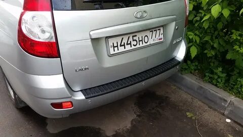 Бампер на приору универсал задний
