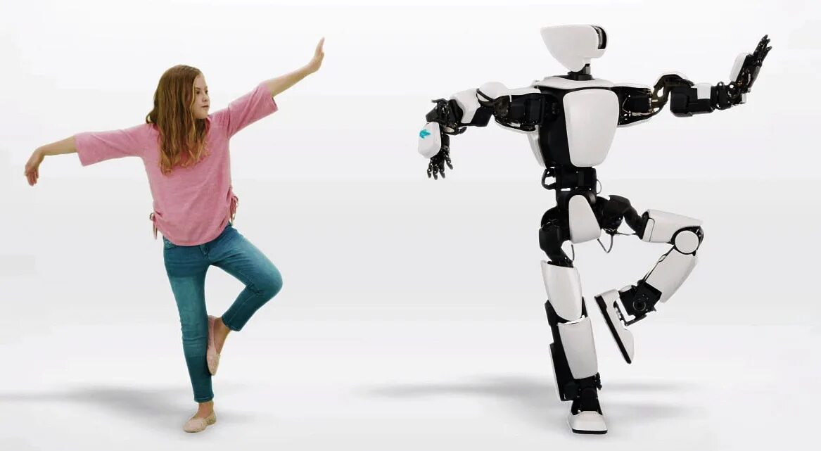 Toyota t-hr3. Робот. Роботы третьего поколения. Робот повторяет движения человека.