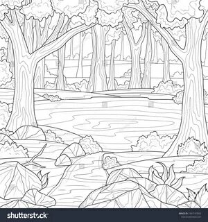 Lake coloring books