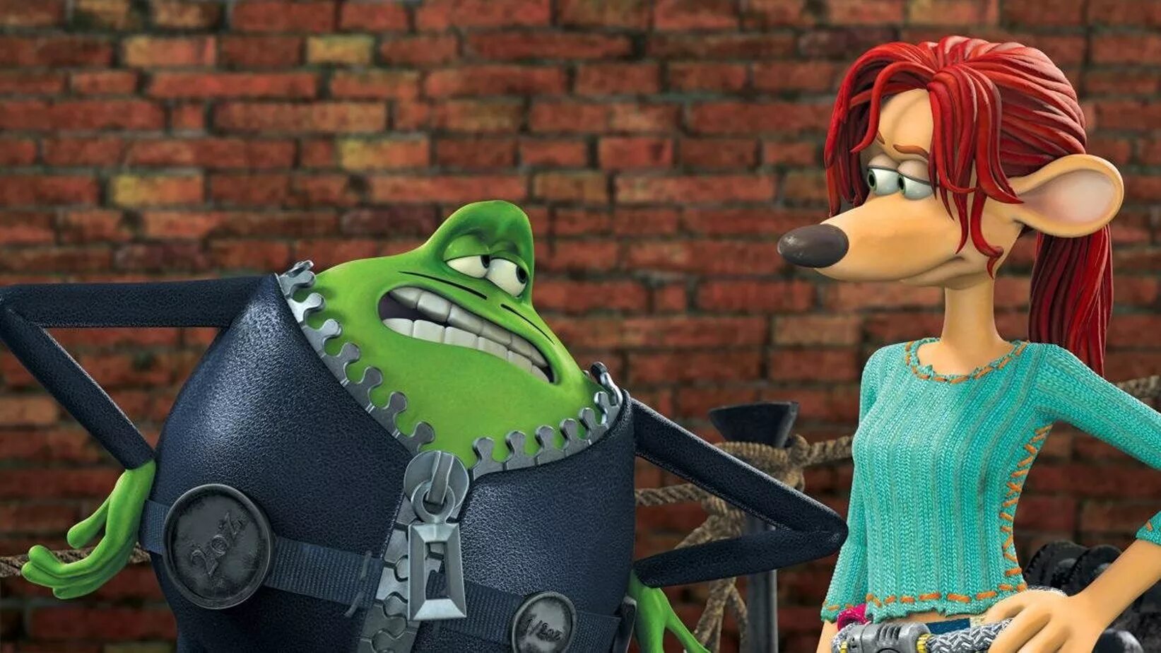 Flushed away. Смывайся 2006 жаб.