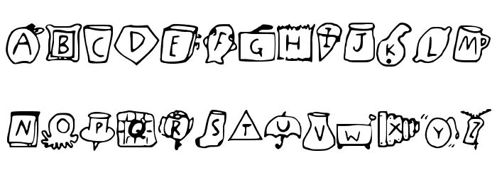 Object шрифт. Object шрифт