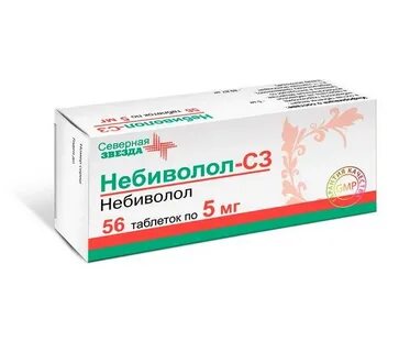 Небиволол сз таблетки инструкция