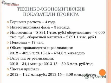 Горизонт расчета