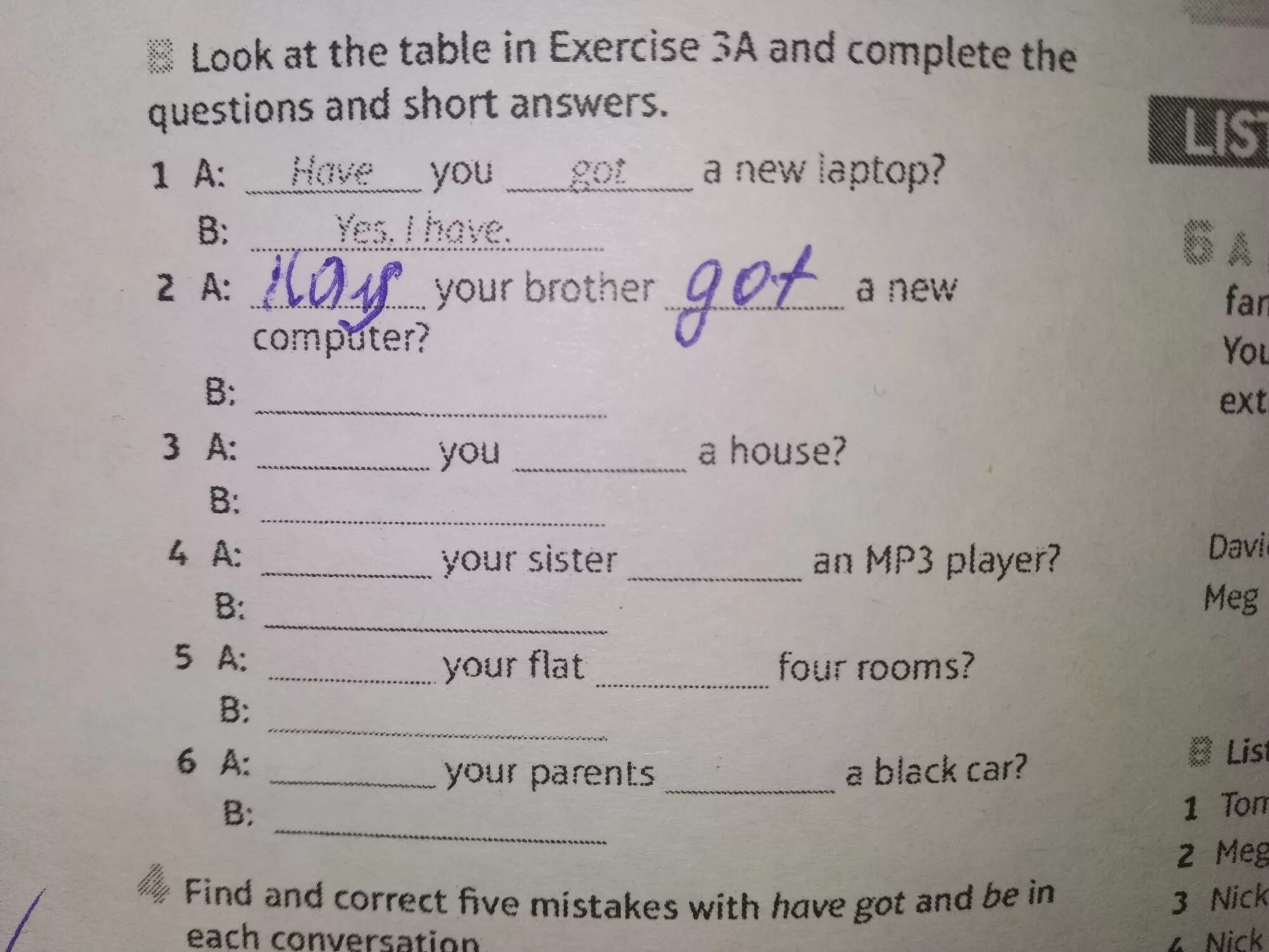 Write the short forms. Complete the questions and answers 5 класс. Look at the Table. Write questions and short answers. Complete the questions and short answers. Английский язык look at exercise 5 write questions and and answers.