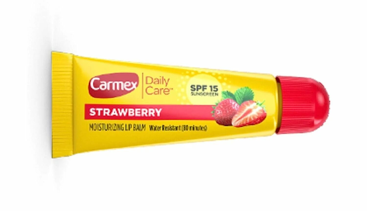Бальзам кармекс купить. Бальзам для губ Carmex Strawberry. Carmex бальзам для губ Strawberry tube. Carmex Daily Care Strawberry. Кармекс туба клубника.