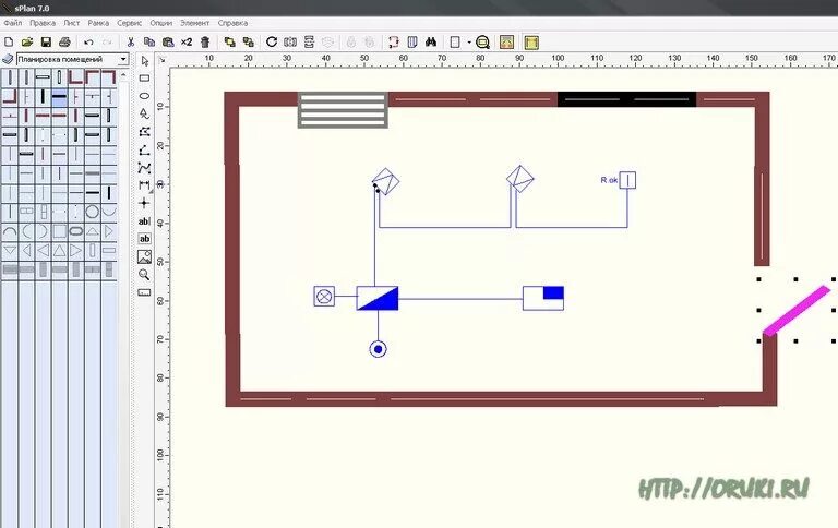 SPLAN 7.0 план здания. SPLAN для охранно пожарной сигнализации. SPLAN библиотеки механика. Программа для проводки электрики чертежи. Бесплатный splan 7.0