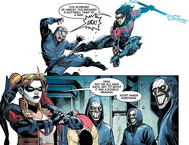 Харли квин и найтвинг фулл. Nightwing and harley quinn. найтвинг инджастис комикс. комикс injustice смерть найтвинга. harley quinn and damian wayne.