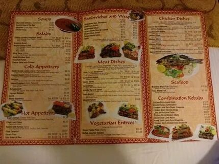 Кебаб сити меню