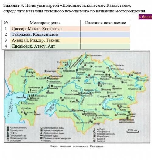 Природные запасы казахстана. Полезные ископаемые Казахстана карта. Карта природных ресурсов Казахстана. Месторождения полезных ископаемых в Казахстане на карте. Минеральные ресурсы Казахстана карта.