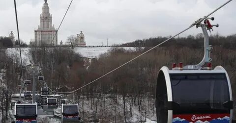 Воробьевы горы канатная дорога метро