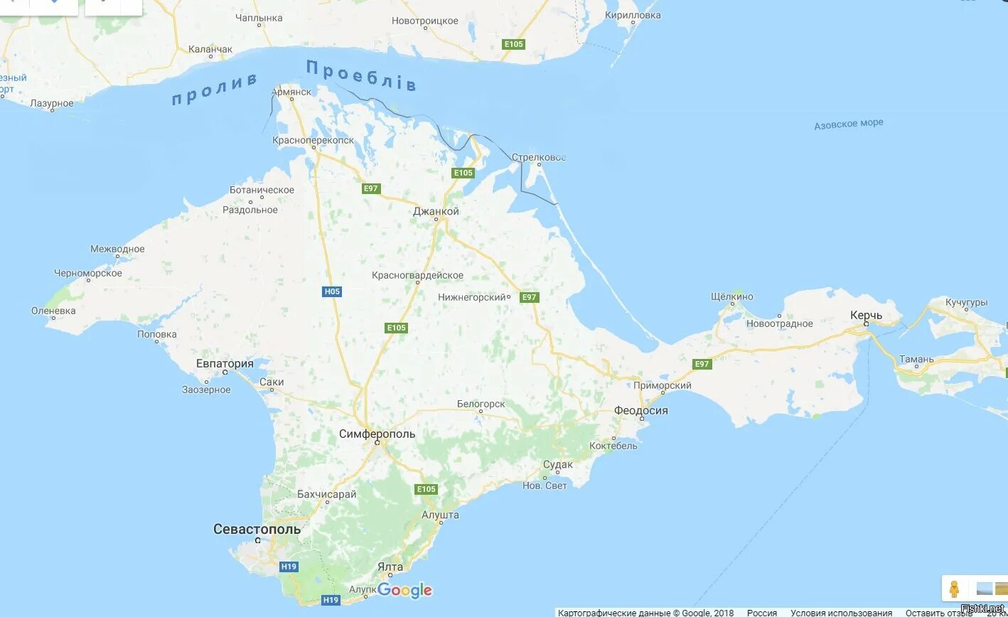 Судак до керчи