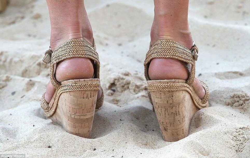 The shoes at the moment