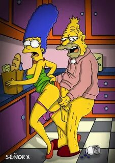 porn,секретные разделы,скрытые разделы joyreactor,Abraham Simpson,Marge Sim...