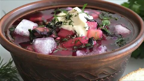 Ботвинья рецепт горячая с мясом