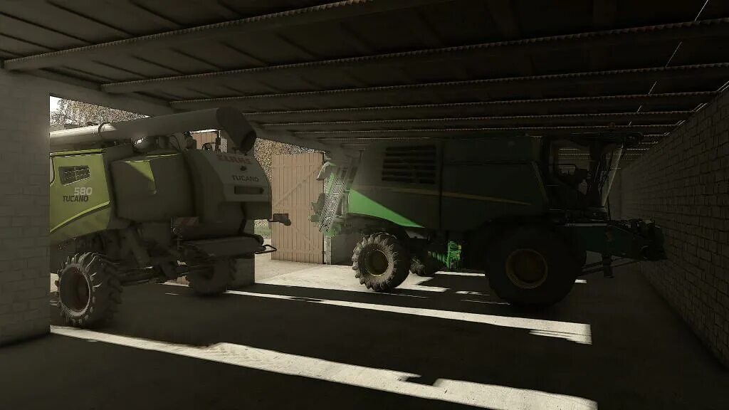 Лс гараж мод. Garage for machines фс 22. гараж для фс 19. маленький гараж для машины фс 19. fs 22 мастерская.
