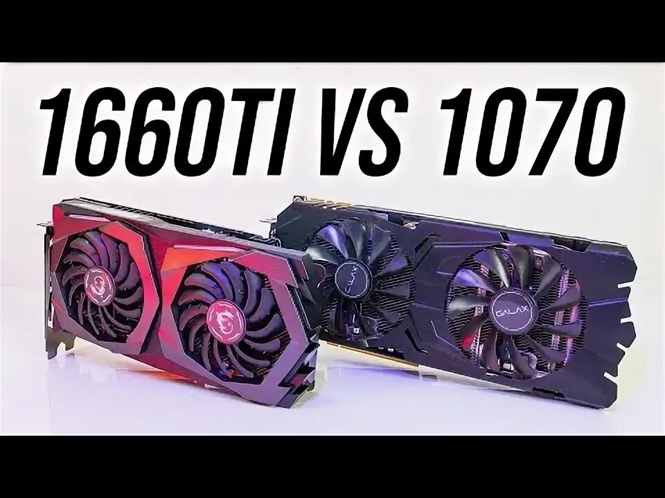 1660 super vs 1070 ti