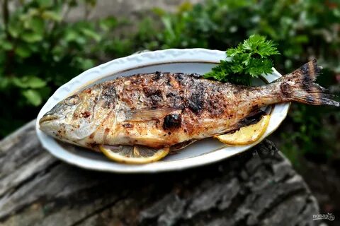 Дорадо на мангале на решетке рецепт